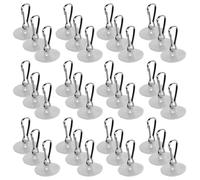 Abaodam 60pcs No Drill Ceiling Hooks for Plants with Strong Stickiness Self Adhesive Plastic and Iron Hooks for Hanging Decorations and Flags Versatile Use