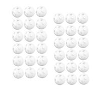 Abaodam 60pcs Rattle Insert Plastic Noise Maker for Crochet Toys Rattle Balls for Hand Bell for Stuffed Animals and Craft Projects DIY Shaker Bell for Stuffed Toys