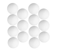 Abaodam 60pcs White Table Tennis Balls Regulation Washable Plastic for Small Games Competition Training Party Decorations and DIY Projects