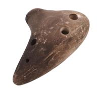 Abaodam 6hole Mini Ocarina Ceramic Wind Instrument Pottery Pocket Travel Friendly Musical Instrument for Beginners