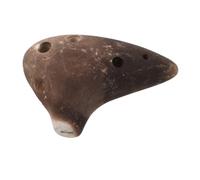 Abaodam 6hole Mini Ocarina Pottery Ocarina Key Ceramic Wind Instrument Musical Instrument for Beginners Travel Friendly Handmade Porcelain Sound Maker
