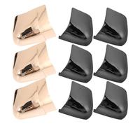 Abaodam 6pairs Metal High Heel Protector Covers for Women Pumps Pointed Shoe Tip Protectors for Heel Guard Invisible Finishing for Shoes