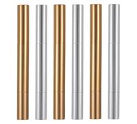 Abaodam 6pcs 3ml Empty Lip Gloss Tubes Plastic Containers Easy to Operate No Leaks Refillable Lip Oil Travel Tube for Makeup Storage