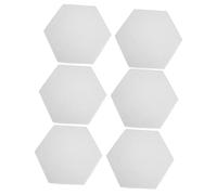 Abaodam 6pcs Acoustic Absorption Panels Polyester Fiber Noise Reduction Wall Sound Proofing for Recording Studio Ktv Supplies
