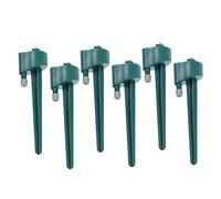 Abaodam 6Pcs Automatic Plant Watering Spikes with Control Valves Self Watering Drippers for Garden Plants and Pots Durable Irrigation Device for Efficient Water Flow Management
