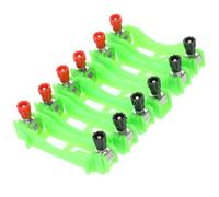Abaodam 6pcs Battery Holder Storage Box and Circuit Building Kits Physics Educational Projects with Wiring Terminals for Experiments