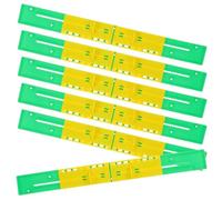 Abaodam 6pcs Beehive Entrance Reducer Gate 37cm ABS Plastic Beekeeping Travel Gate Bee Hive Mouse Guard Bee Nest Door Vent Protection Plates for 10 Frame