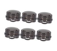 Abaodam 6pcs Boy Girl Safety Gas Stove Knob Covers Oven Knob Guards for Childproofing Translucent Design for Easy Monitoring Prevents Accidental Gas Activation Fits Stoves Ovens