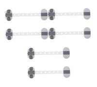 Abaodam 6pcs Boy Girl Safety Refrigerator Lock Adhesive Cabinet Lock for Toddlers Easy Installation Prevents Accidental Openings Keeps Boy Girl Safe