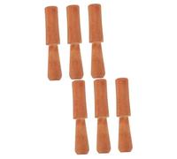 Abaodam 6pcs Buddha Sound Bowl Mallets Sound Bowl Wooden Stick Accessories Singing Percussion Sticks for Mountain Singing Use