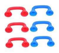 Abaodam 6pcs Cell Phone for Speech Development Auditory Feedback Pretend Phones in Red Blue Pronunciation Training Device for Classroom Home Use