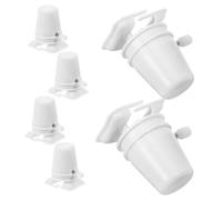 Abaodam 6pcs Clockwork Plastic Movement Replacement Parts for DIY Clay Crafting and Toy Repair, Wind-up Mechanism Accessories for School Projects and Handcrafted Walking Robots