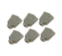 Abaodam 6pcs Deep Green Plastic Guitar Tuning Knobs Folk Guitar Handles Replacement Caps for Acoustic and Classical Accessories for String Instrument Tuning