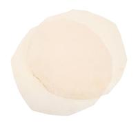 Abaodam 6pcs Drum Accessories Genuine Leather Drum Heads Replacement for Hand Sound Cover