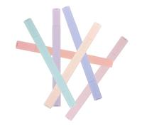Abaodam 6pcs Dual Tip Highlighter Pens for Students with Ink and Plastic Body, Colourful Design Marking Pens for Note Taking and Study Highlights