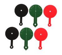 Abaodam 6pcs Durable Pool Table Aim Trainer Pad for Billiards Snooker Practice Enhanced Accuracy Training Tool with Comprehensive Guide Compatible with Various Table for Precision