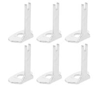 Abaodam 6pcs Fire Alarm Call Point Test Key for Emergency Switch Reset, Silver Iron Manual Reset Tool with Immediate Response Function for Home and Emergency Response