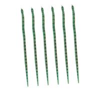 Abaodam 6pcs Flexible Wooden Snake Figurine Realistic Jointed Snake Model for Halloween Decorations Craft Projects and Pranks