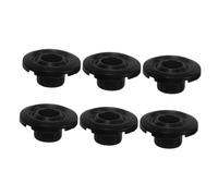 Abaodam 6pcs Guitar Chord Presser Bass Strap Guitar String Winder String Retainer Guides for Bass Hardware Trees