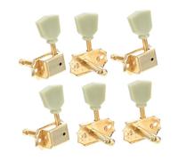 Abaodam 6pcs Guitar Tuners Machine Heads Steel Tuning Pegs Guitar String Turning Accessories for Acoustic Electric