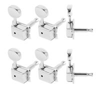 Abaodam 6pcs Guitar Tuning Pegs Machine Heads Set 1 4 1 Vintage Semi-Enclosed Right Side Acoustic and Electric Guitar Tuners for Precise String Adjustment