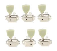 Abaodam 6pcs Guitar Tuning Pegs String Tuning Keys for Folk Acoustic Guitar Lr Steel Replacement Parts Accessory