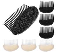 Abaodam 6pcs Hair Shaper Sponge Styling Tool for Women and Easy to Insert Self-grasping Hair Inserts with Assorted Colours for Party