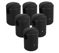 Abaodam 6pcs Heavy Duty Trampoline Pole Caps Protective Covers for Enclosure Posts Ring Weather Resistant Plastic Durable Design for Enhanced Stability and Safety