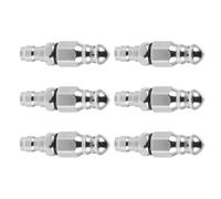 Abaodam 6pcs High Pressure Sewer Cleaning Nozzles 1/4 Inch Quick Connect Rotating Spray Tips for Pipe and Gutter Clearing, Detachable Tail Jet Nozzle Set for Home and Garden Pressure