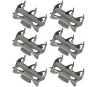 Abaodam 6pcs Hot Roller Clips Hair Curler Claw Clips for Women, Pps Material with High-temperature Resistance, for Hair Sectioning and Styling in The Salon Or DIY Process