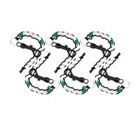 Abaodam 6Pcs Lightweight Bead Chain Tracker for Beginners Stylish Golf Scorekeeping Accessories for Outdoor Practice and Courses
