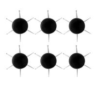 Abaodam 6pcs Nail Dotting Tool Pen for Polka Dots and Lines with Acrylic and Stainless Steel Material Featuring Compact Storage and Precise Placement for Social Events and Easy DIY Nail