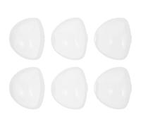 Abaodam 6pcs Pacifier Holder Case Storage Organizer Box for Travel Portable Bibs Products