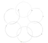 Abaodam 6Pcs Phosphor Replacement Guitar Strings for Electric and Acoustic Guitars Coated Strings to Extend Lifespan for Beginners and Professionals Versatile for Various