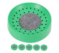 Abaodam 6pcs Pigeon Breeding Nest Bowl Durable Bird Nesting Bowls with Mat for Quails Doves and Birds Easy to Clean and Reusable Nesting for Home and Farm