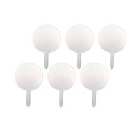 Abaodam 6pcs Plant Name Tags Gardening Plants Label Tags for Nursery Pots and Gardens Acrylic Not Easy to Deform Can Be Inserted into The Ground for Gardeners