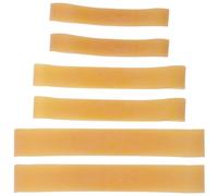 Abaodam 6pcs Plaster Mold Straps Elastic Rubber Bands Assorted Sizes 12cm 16cm 20cm for Pottery Ceramic Mold Binding and Clay Tools Crafting