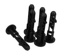 Abaodam 6PCS Plastic Trash Can Lid Hinged Pins Durable Nylon Bin Cover Plug for Outdoor Recycling Bins Latch Pins for Efficient Waste Management