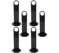 Abaodam 6pcs Portable and Stable Soccer Disc Cone Holders with Plastic Football Cones Racks and Sign Plate Racks Soccer Party Decor for Training and Marker Organisation