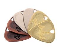 Abaodam 6pcs Portable Guitar Picks Bass Guitar Picks Sound Lightweight and Comfortable to Play Random Color