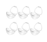 Abaodam 6pcs Portable Pacifier Storage Case for Toddlers Protective Box for Teething Soothers Easy to Clean Carry for Travel Keeping Pacifiers Safe