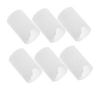 Abaodam 6pcs Silicone Cabinet Knob Covers Proofing Door Handle Guards Soft Flexible Drawer Handle Protectors Safety Edge Bumpers for Furniture Protection
