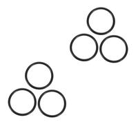 Abaodam 6pcs Singing Bowl Cushion High-grade Rubber Mat for Meditation and Yoga Sound Pad for Bowls Lightweight and Portable Meaningful for Friends