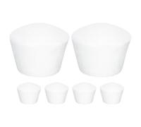 Abaodam 6pcs Small Foam Cupcake Models DIY Cake Molds for Practicing Fake Cakes, Compact Medium-Sized Cupcake Dummies for Party Decoration and Baking Training