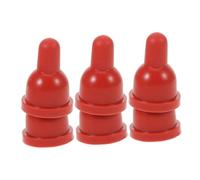 Abaodam 6PCS Soft Rubber Nursing Nipples for Goats Lambs Calves Small Animal Feeding Teat Simulation Hygienic Rotatable Design for Farm and Home Use