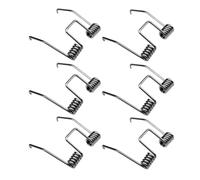 Abaodam 6pcs Stainless Steel Replacement Springs for Hair Trimmers and Clipper Blades Quick Replacement Design and Noise Reduction Feature for Pet Grooming Tools