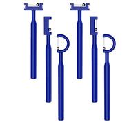 Abaodam 6pcs Tongue Exerciser Kit for Oral Muscle Training - Tongue Tip Lateralization and Lifting Tool - Speech Therapy Oral Motor Therapy Set for Speech Rehabilitation in Adults