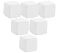 Abaodam 6pcs Tortoise Calcium Blocks Grinding Stone Mineral for Reptile Tanks Turtle Health Enhancer with Trace Elements for Pet Turtles and Tortoises