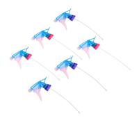 Abaodam 6pcs Trigger Sprayer Replacement Nozzle 28/400 Thread Plastic Stream Sprayer Head for Gardening Watering Plants General Use Garden Spray Bottle Accessory