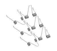 Abaodam 6pcs Tuba Spring Parts Trombone Water Key Spit Valve Accessories for Reliable Performance Effortless Installation and Stable Functionality Music Education and Practice